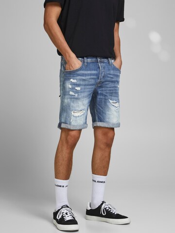 JACK & JONES Regular Shorts 'Rick' in Blau: predná strana