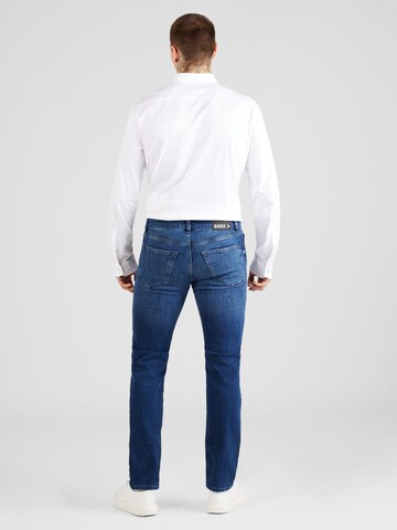 Regular Jeans 'Maine3' de la BOSS Black pe albastru