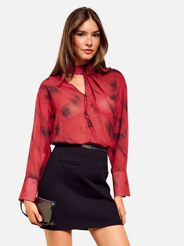 Friends Like These Bluse in Rot: Vorderseite
