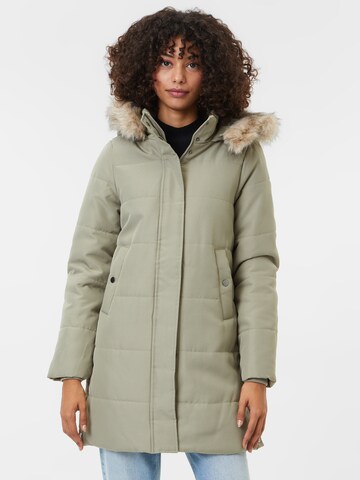 VERO MODA Χειμερινό παλτό 'Addison' σε πράσινο: μπροστά