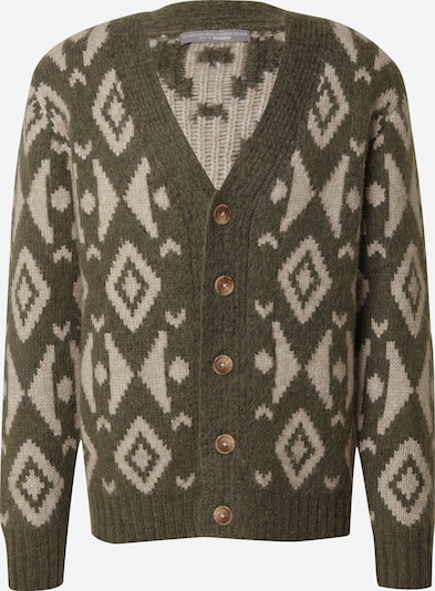 Guido Maria Kretschmer Men Knit Cardigan in Beige / Green, Item view