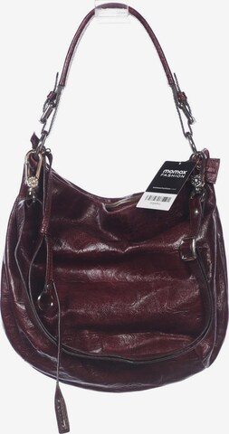 ABRO Handtasche gross Leder One Size in Rot: predná strana