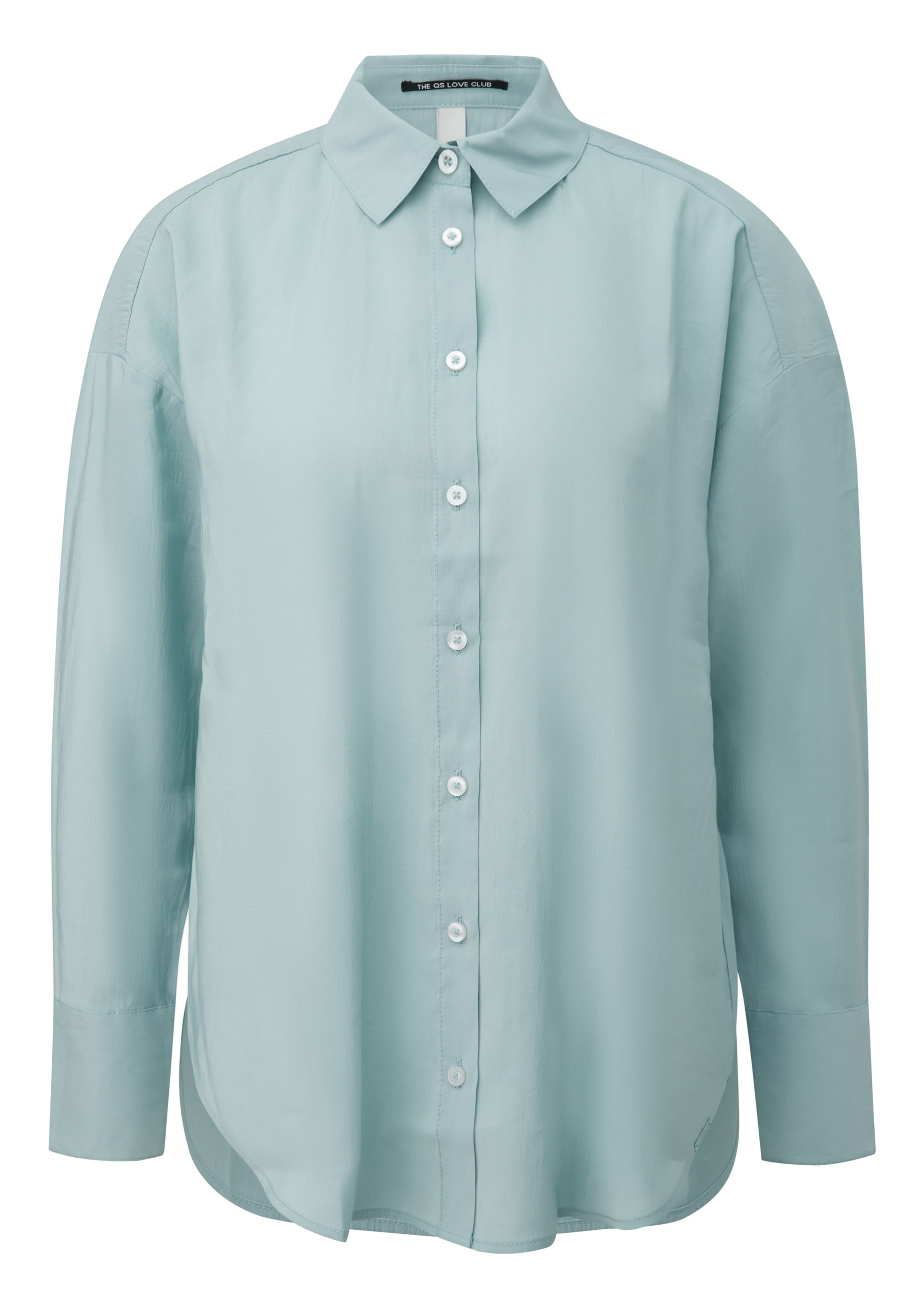 QS Bluse in hellblau, Produktansicht