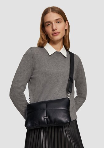 Sac à bandoulière s.Oliver en noir : devant