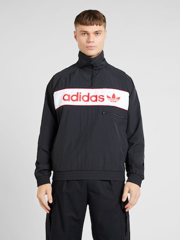 ADIDAS ORIGINALS Jacke in Schwarz: predná strana