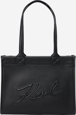Karl Lagerfeld Poodlemiskott, värv must: eest vaates