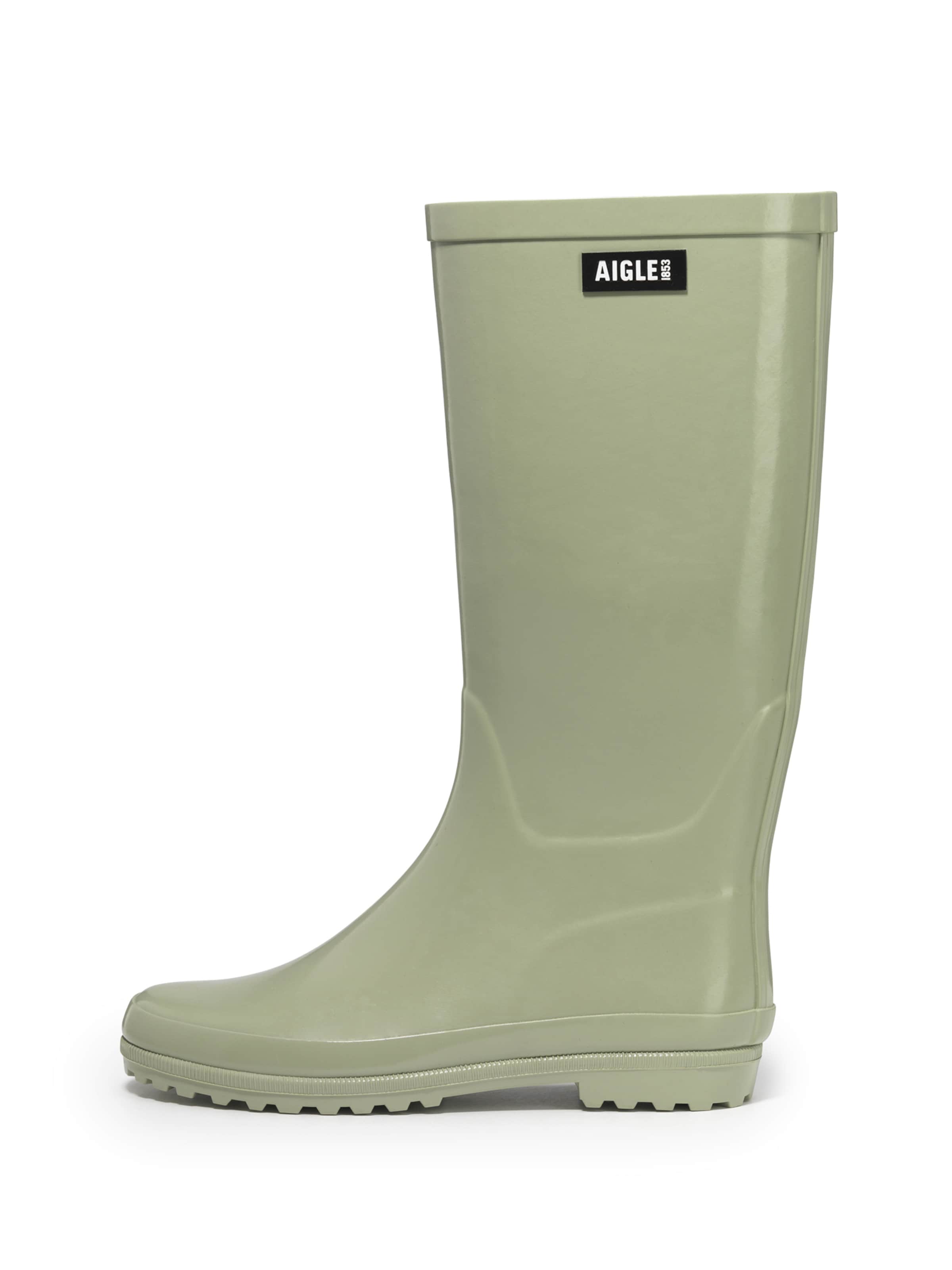 AIGLE Holínky ' ELIOSA ' – zelená: přední strana