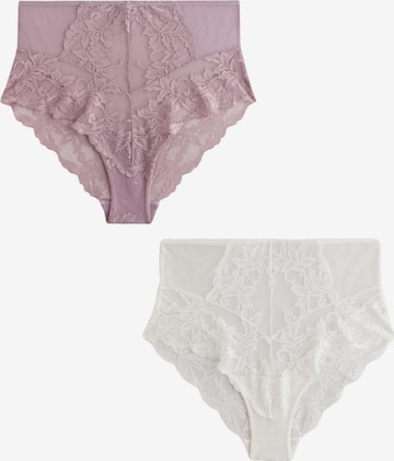 purpurinė Next Kelnaitės paaukštintu liemeniu: priekis