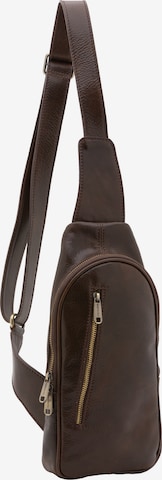 Borsa a tracolla ' ' di Viola Castellani in marrone: frontale