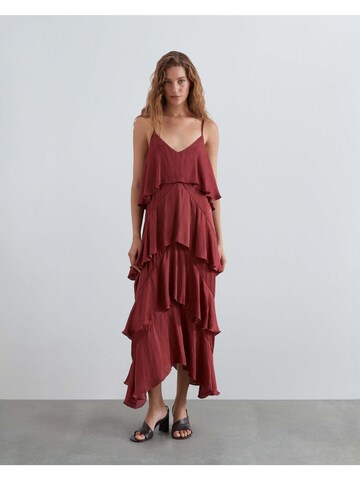 Scalpers Kleid in Rot: Vorderseite