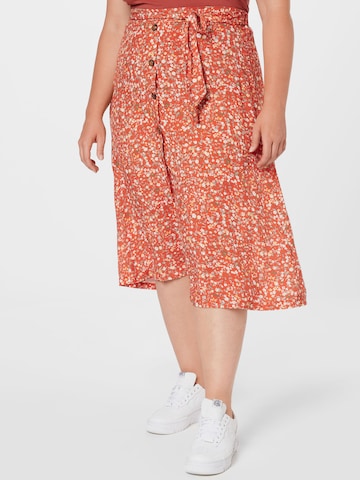ABOUT YOU Curvy Rok 'Isabella' in Rood: voorkant