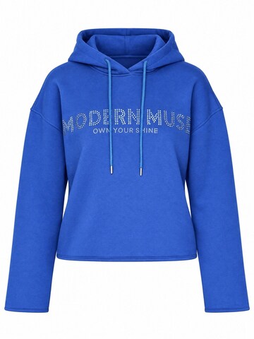 Sweat-shirt 'Kapuzenpullover' Ethiquet en bleu : devant
