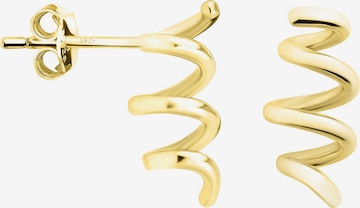Sofia Milani Ohrringe 'Twisted' in Gold: Vorderseite