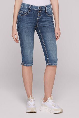 Soccx Regular Jeans in Blue: front