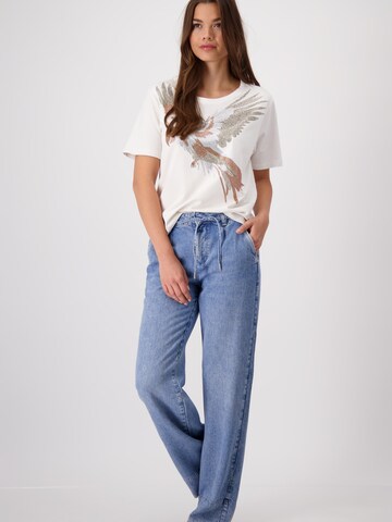 monari T-shirt i vit