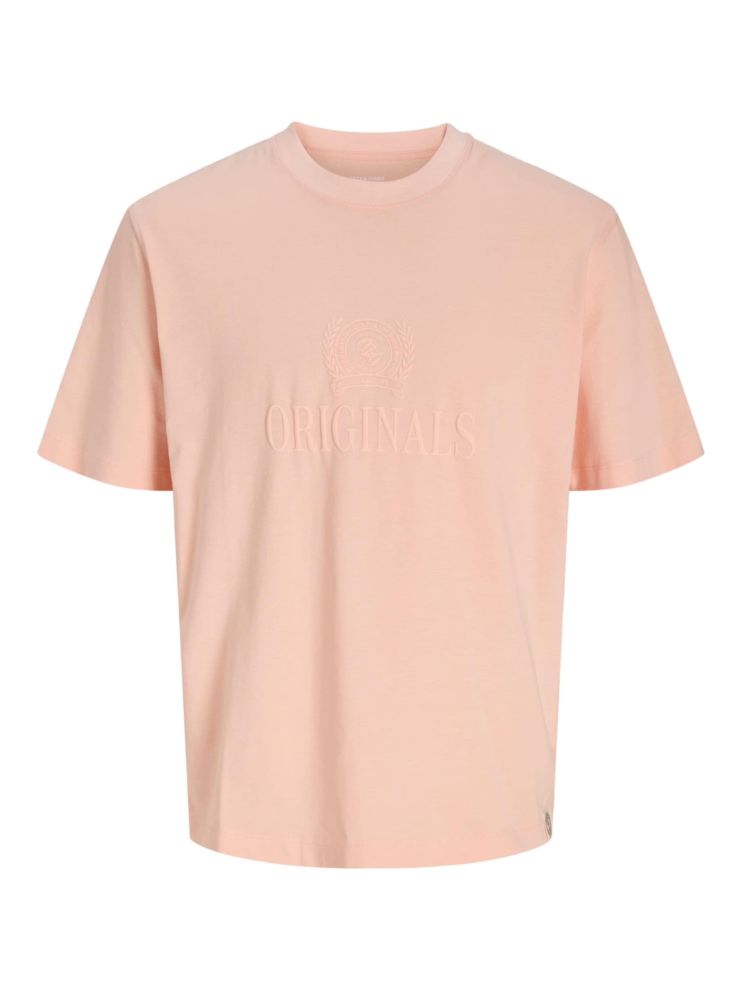 JACK & JONES Tricot 'Frederiksberg' in Oranje: voorkant