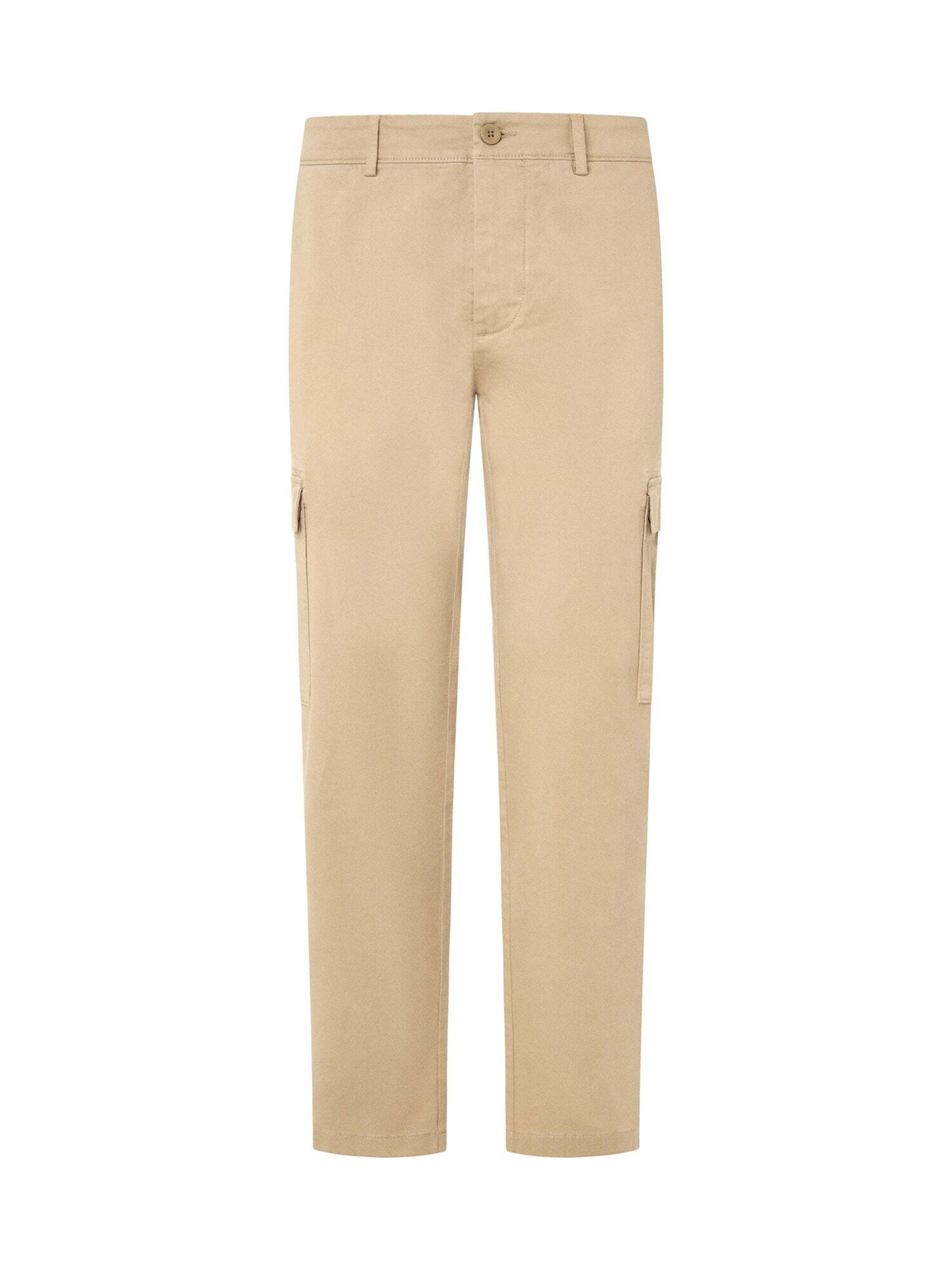 Pepe Jeans Cargohose in Beige: Vorderseite