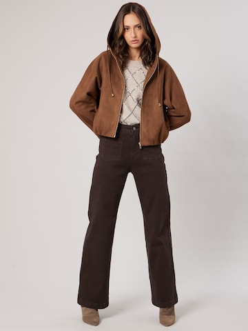 Manteau mi-saison Deeluxe en marron