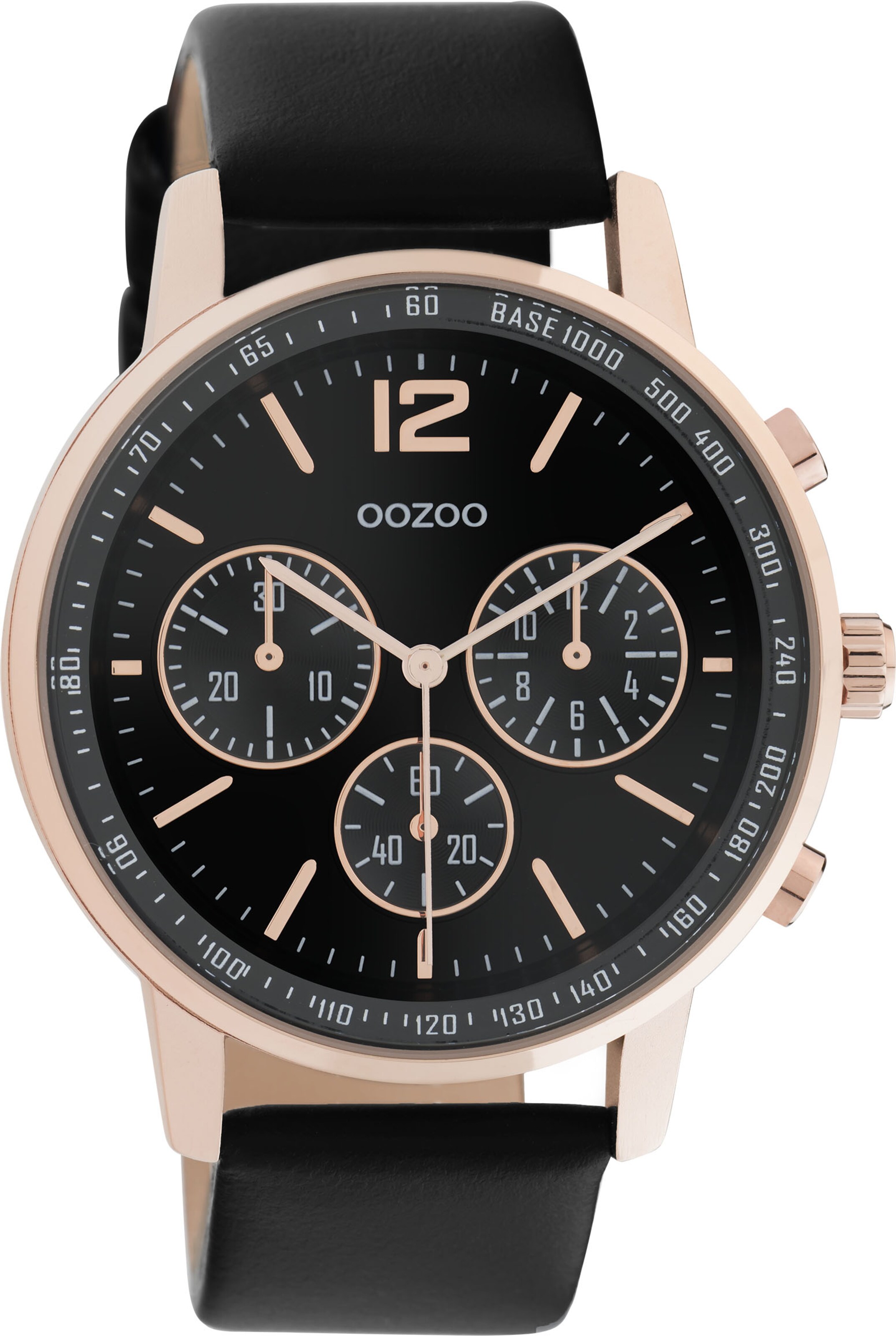 OOZOO Analog Watch in Gold: front