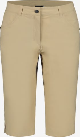 ICEPEAK Slim fit Outdoor Pants 'Attica' in Beige: front