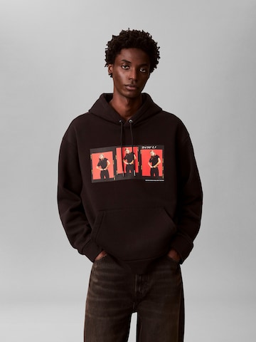 Calvin Klein - Sudadera en negro: frente