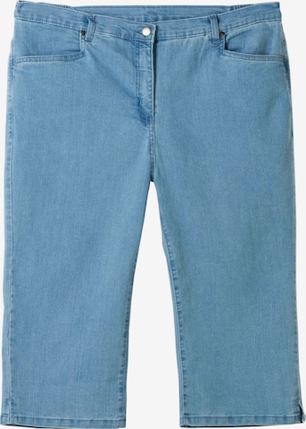 SHEEGO Jeans in Blue: front