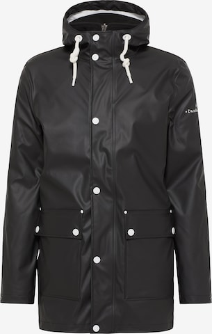 DreiMaster Maritim Between-seasons parka in Black: front