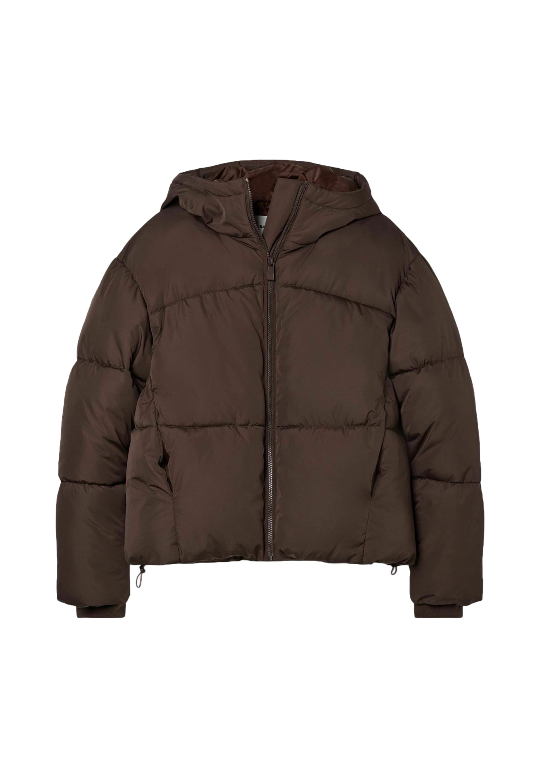 Veste mi-saison BALMOHK en marron : devant