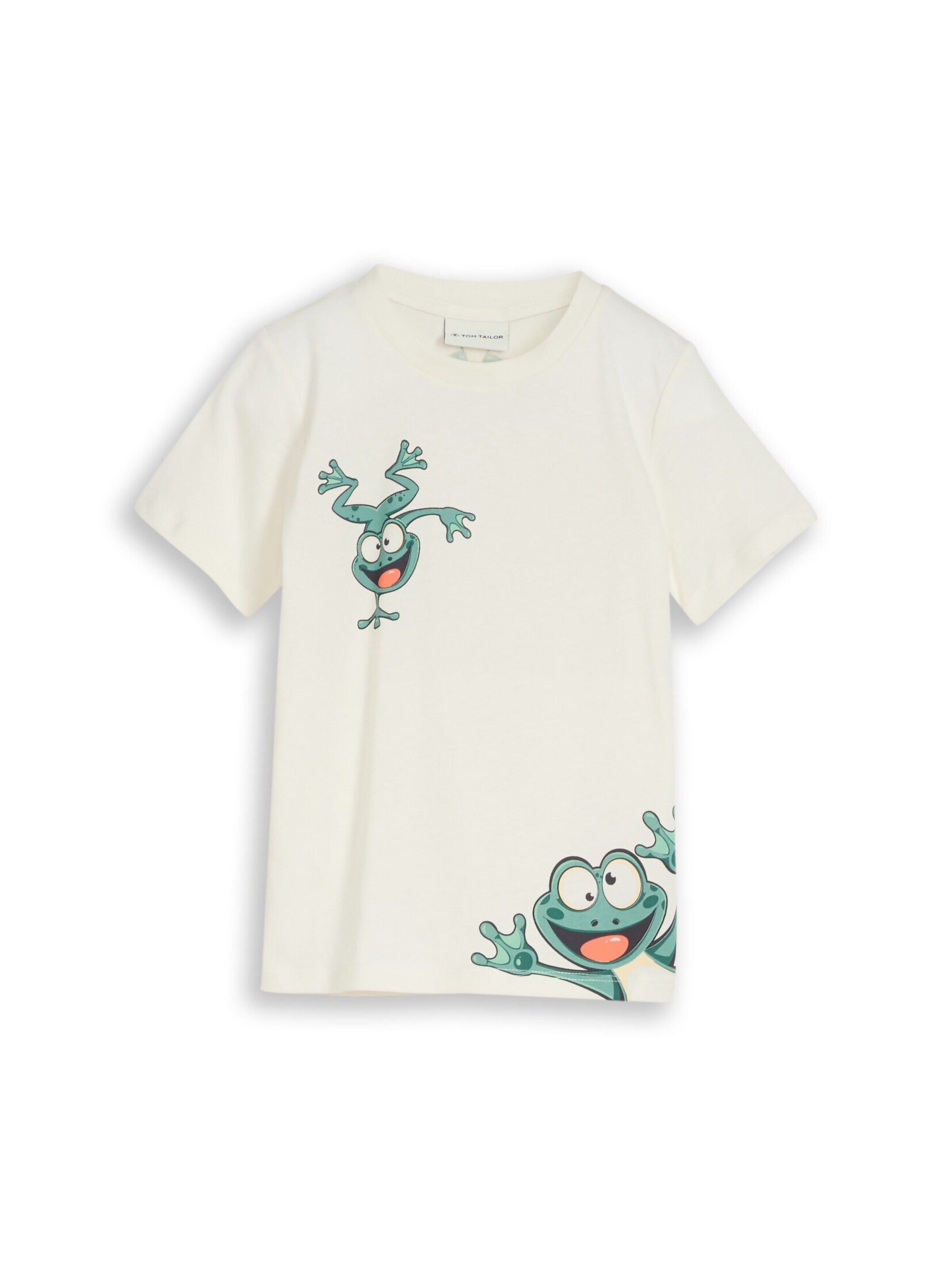 TOM TAILOR Shirt in Wit: voorkant