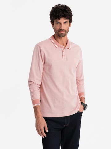 T-Shirt 'OM-POLS-0129' Ombre en rose