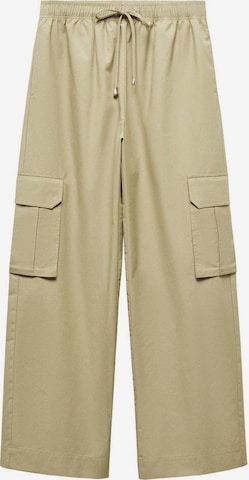 MANGOLoosefit Cargo hlače 'Tortello' - bež boja: prednji dio