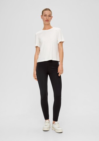 s.Oliver Skinny Leggings in Schwarz