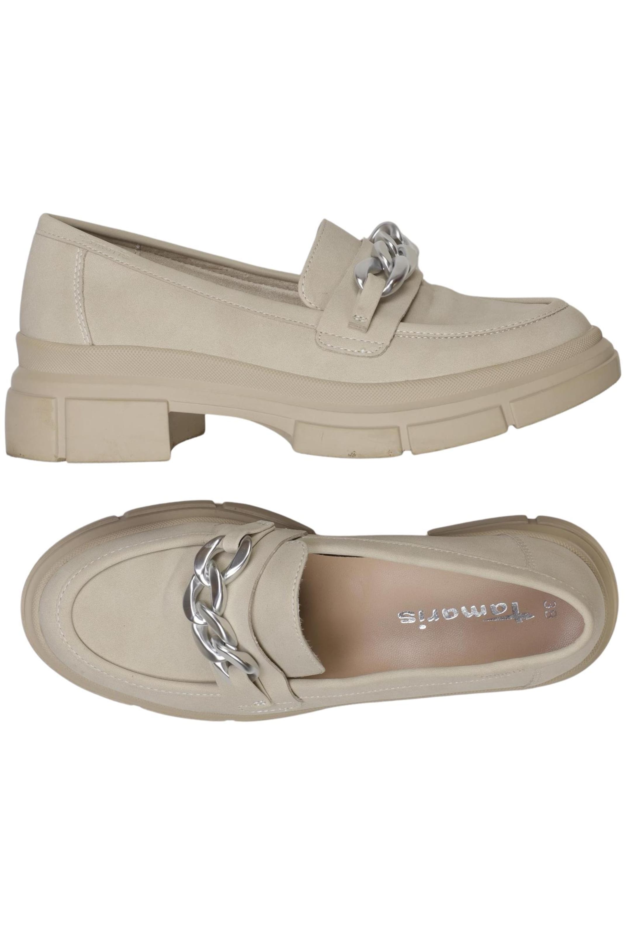 Tamaris Halbschuh 38 in Beige: Vorderseite