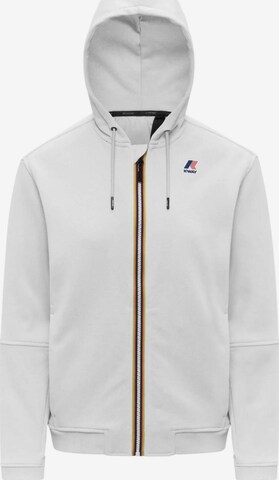 K-Way - Sudadera 'K-WAY PROSPER POLY COTTON FELPA' en blanco: frente