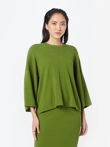 DRYKORN Sweter 'NILAY' w kolorze zielony: przód