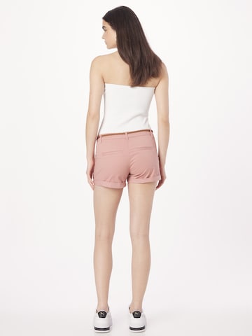 ONLY Regular Chino Pants 'Evelyn' in Pink