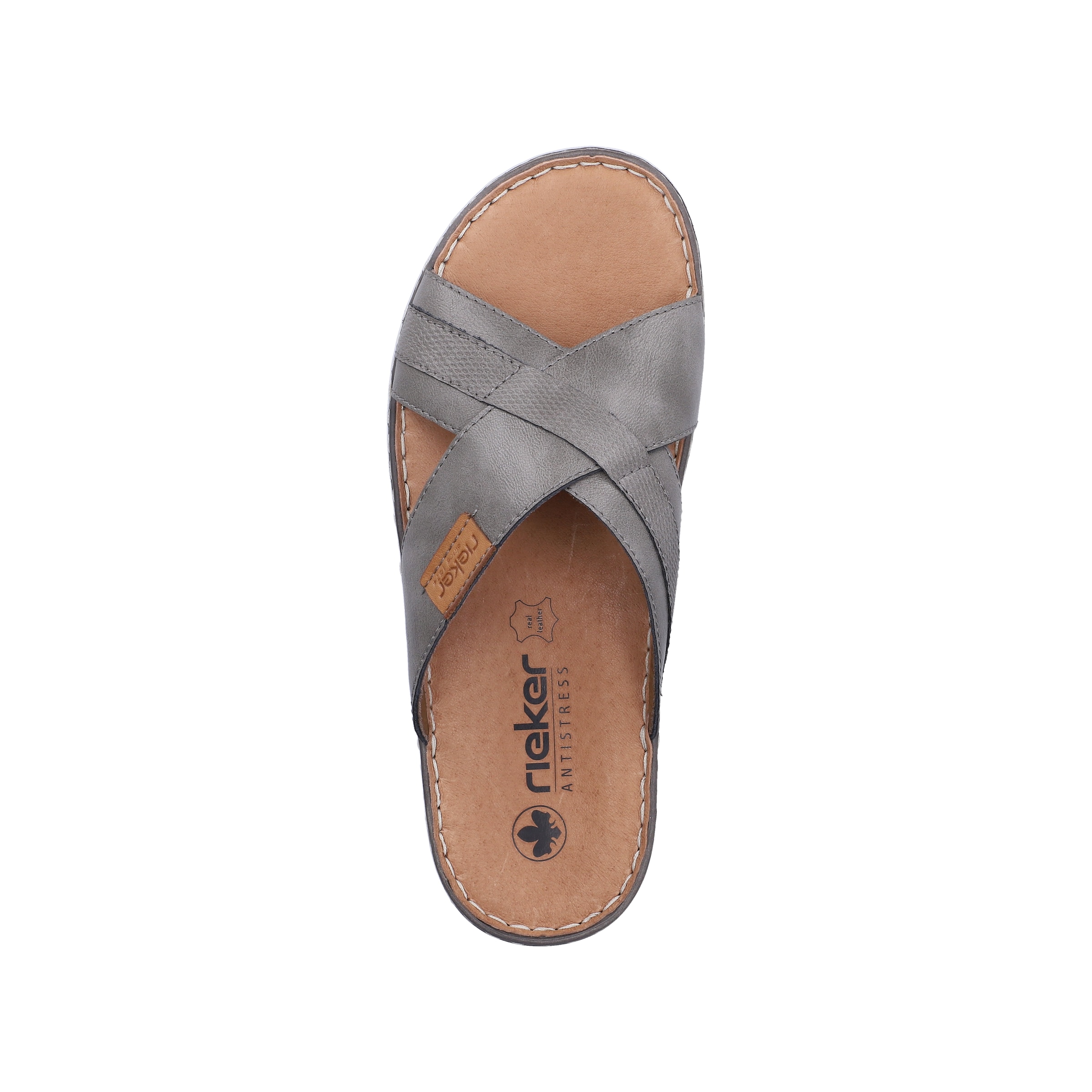 Mule Rieker en gris