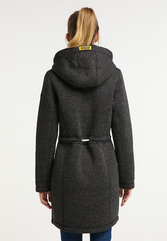 Schmuddelwedda Knitted Coat in Black