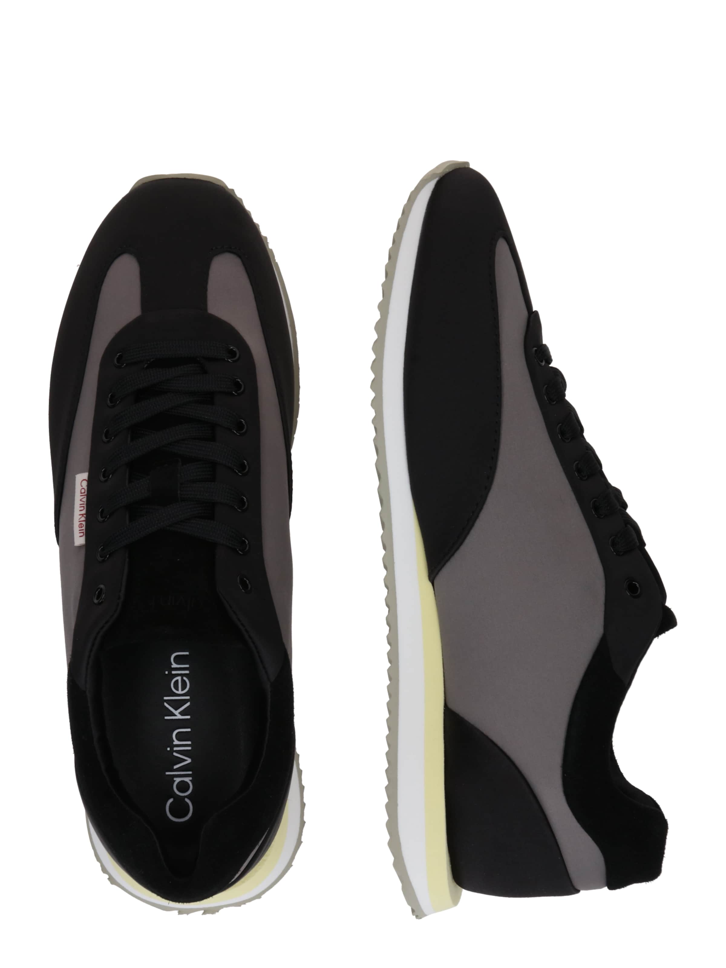 Calvin Klein Platform trainers in Black