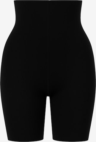 Pantaloni modellanti 'LaserTone' di fashionshowcase in nero: frontale