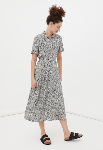 Finn Flare Zomerjurk 'Print' in Zwart