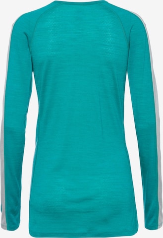 ICEBREAKER - Camisa funcionais '125 ZoneKnit' em verde