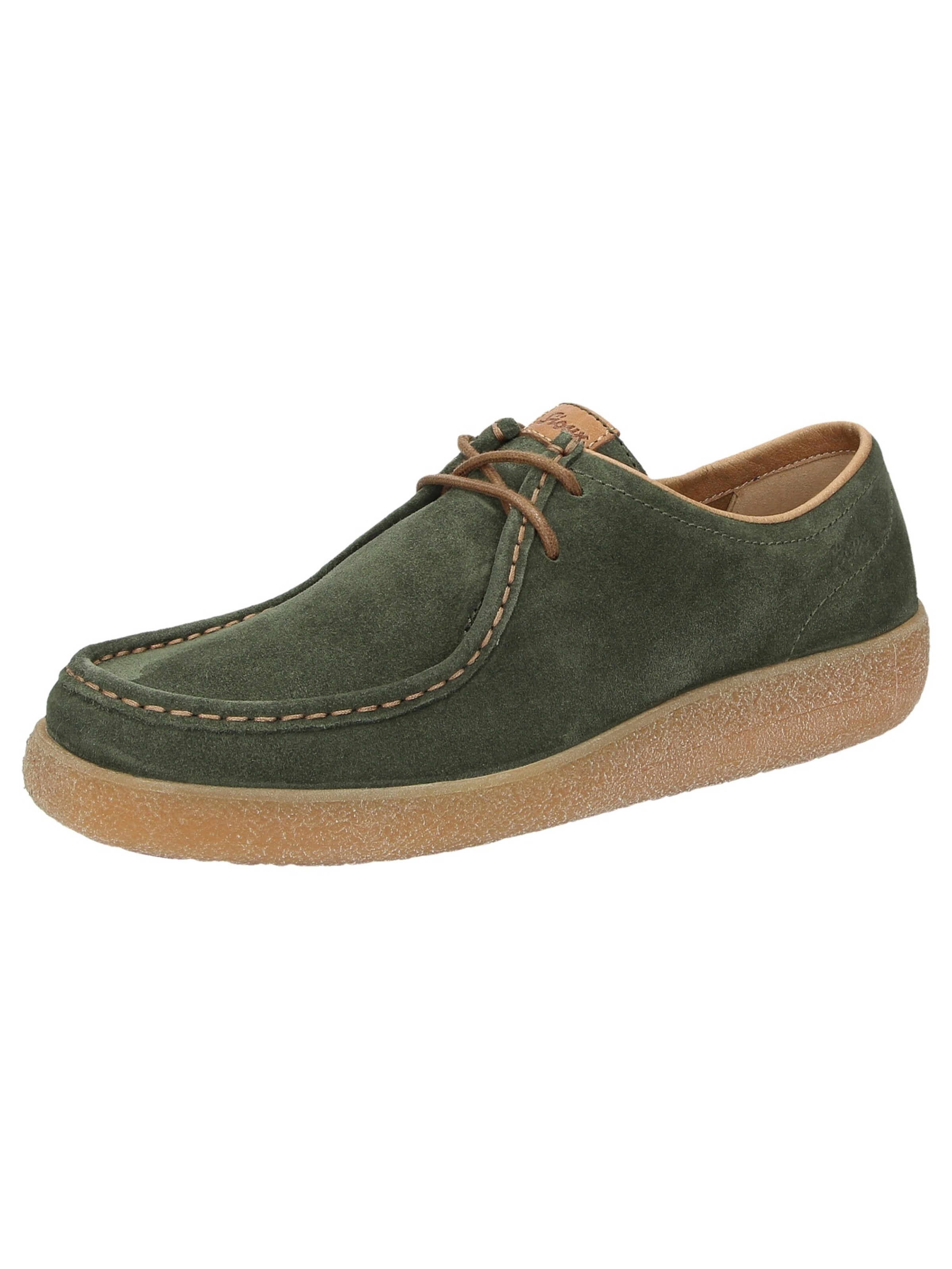 SIOUX Lace-Up Shoes 'Jukondon-700' in Dark green, Item view
