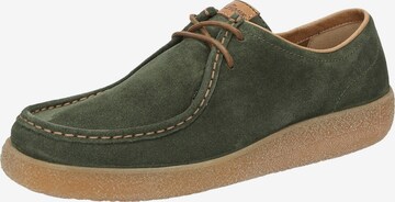 SIOUX Lace-Up Shoes 'Jukondon-700' in Green: front