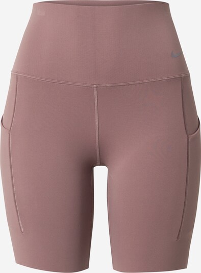 NIKE Workout Pants in Grey / Mauve, Item view
