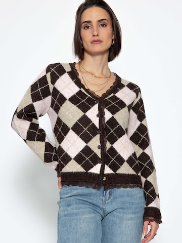 SASSYCLASSY Knit cardigan in Brown