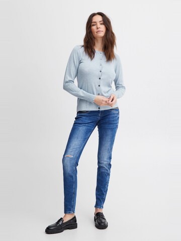 Cardigan 'Sara' PULZ Jeans en bleu