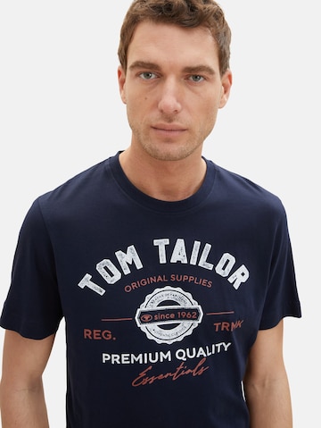 TOM TAILOR Shirt in Blauw