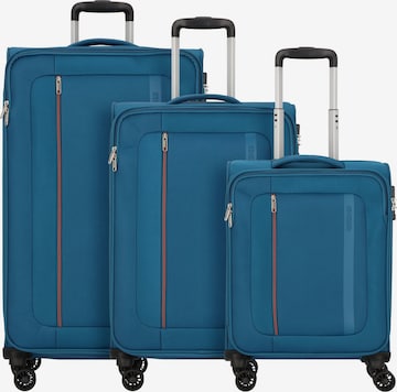 American Tourister Kofferset in Blau: Vorderseite