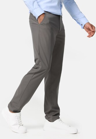 Regular Pantalon chino 'Riccardo' INDICODE JEANS en gris
